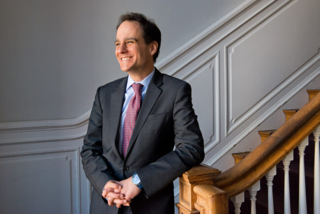 Rabbi-Pesner-on-RAC-staircase